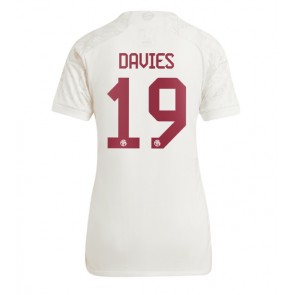 Bayern Munich Alphonso Davies #19 Replica Third Stadium Shirt for Women 2023-24 Short Sleeve